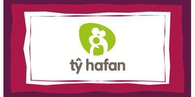 Ty Hafan logo in frame